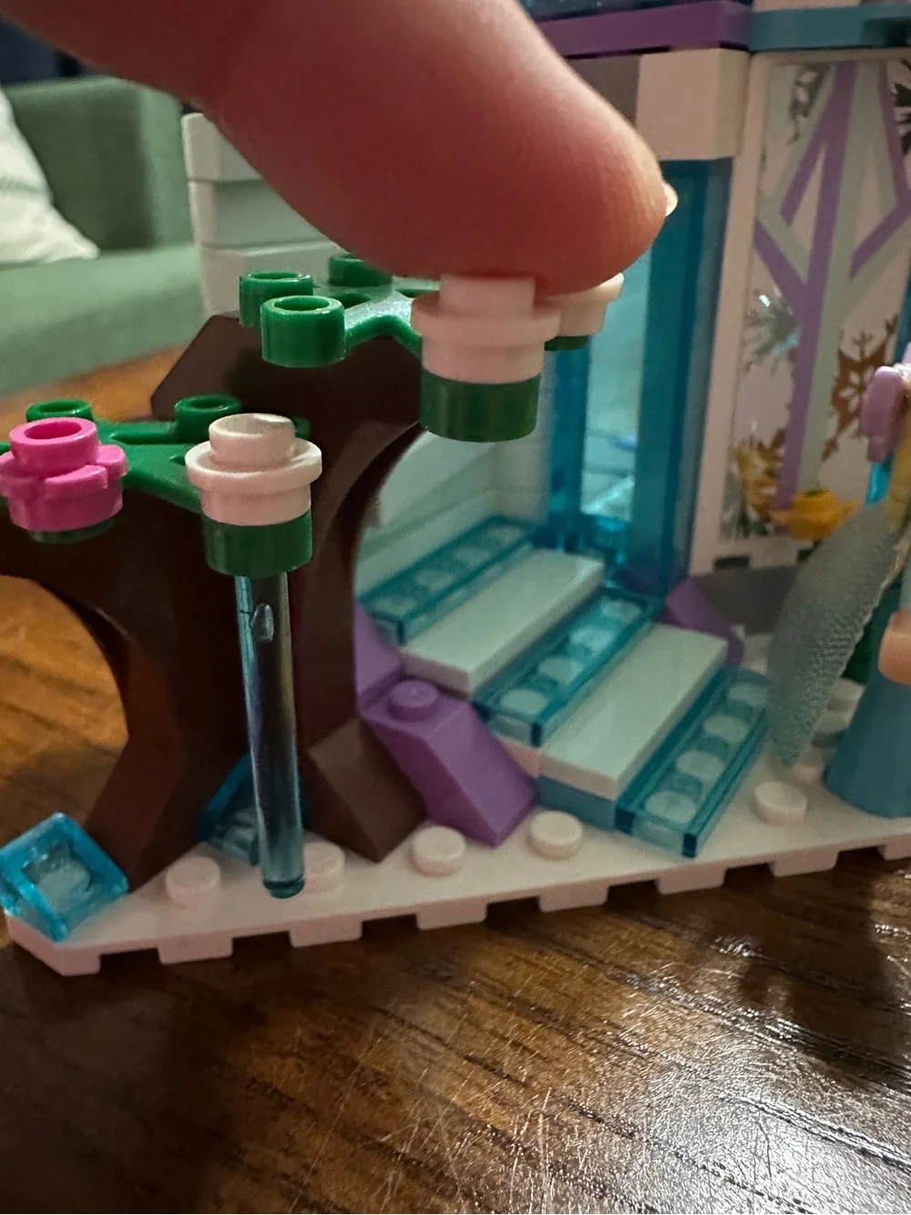 LEGO Disney Elsa’s Sparkling Ice Castle Building Set 41062